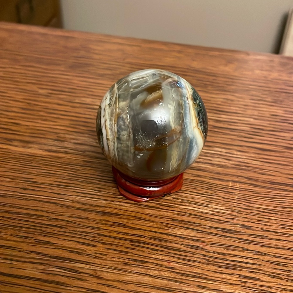 Ocean Jasper Crystal Sphere